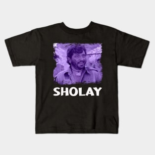 Gabbar's Reign of Terror in Sholays Kids T-Shirt